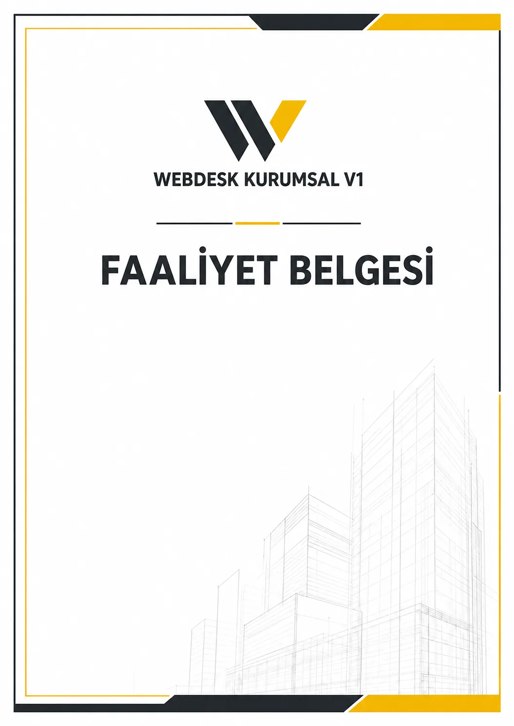 Şirket faaliyet belgesi önizlemesi